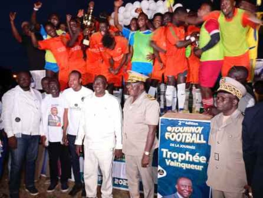 OSSI SPORT DE SAPLI VAINQUEUR DU TROPHEE KOBENAN KOUASSI ADJOUMANI